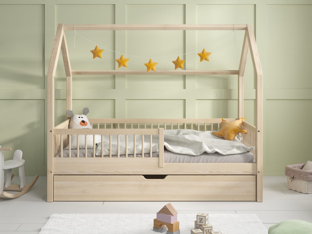 Kinderbed OLMO met lade