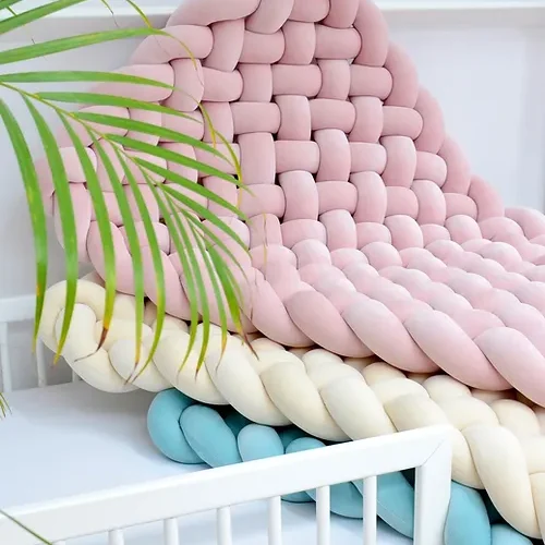 Velvet gevlochten speelmat / matras / playmat