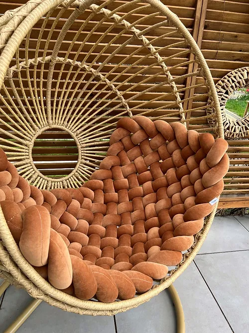 Velvet gevlochten speelmat / matras / playmat