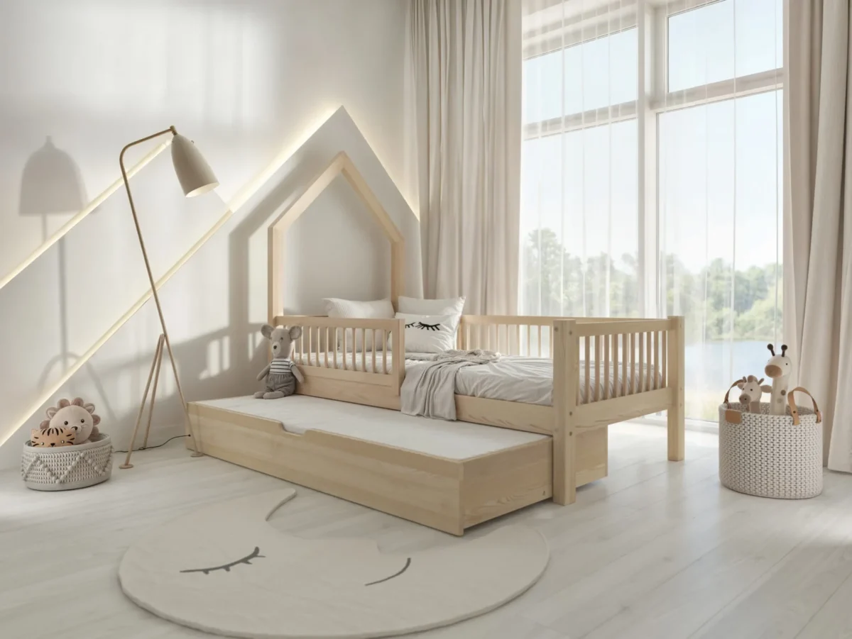 Kinderbed LARICE met lade