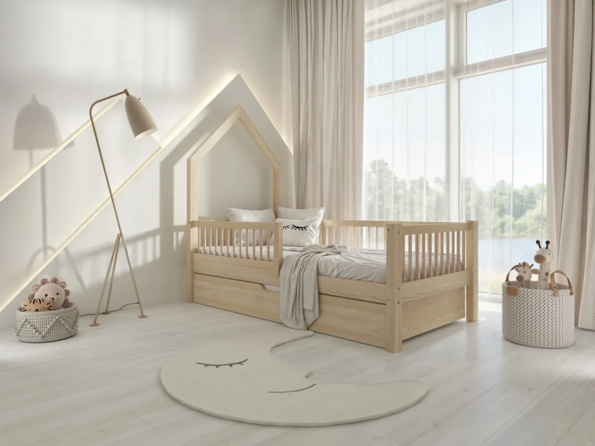 Kinderbed LARICE met lade